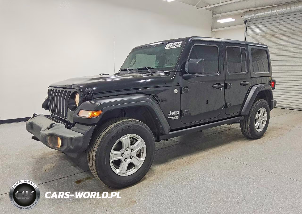 2019 Jeep Wrangler Unlimited Sport VIN:1C4HJXDN3KW519073 - 1