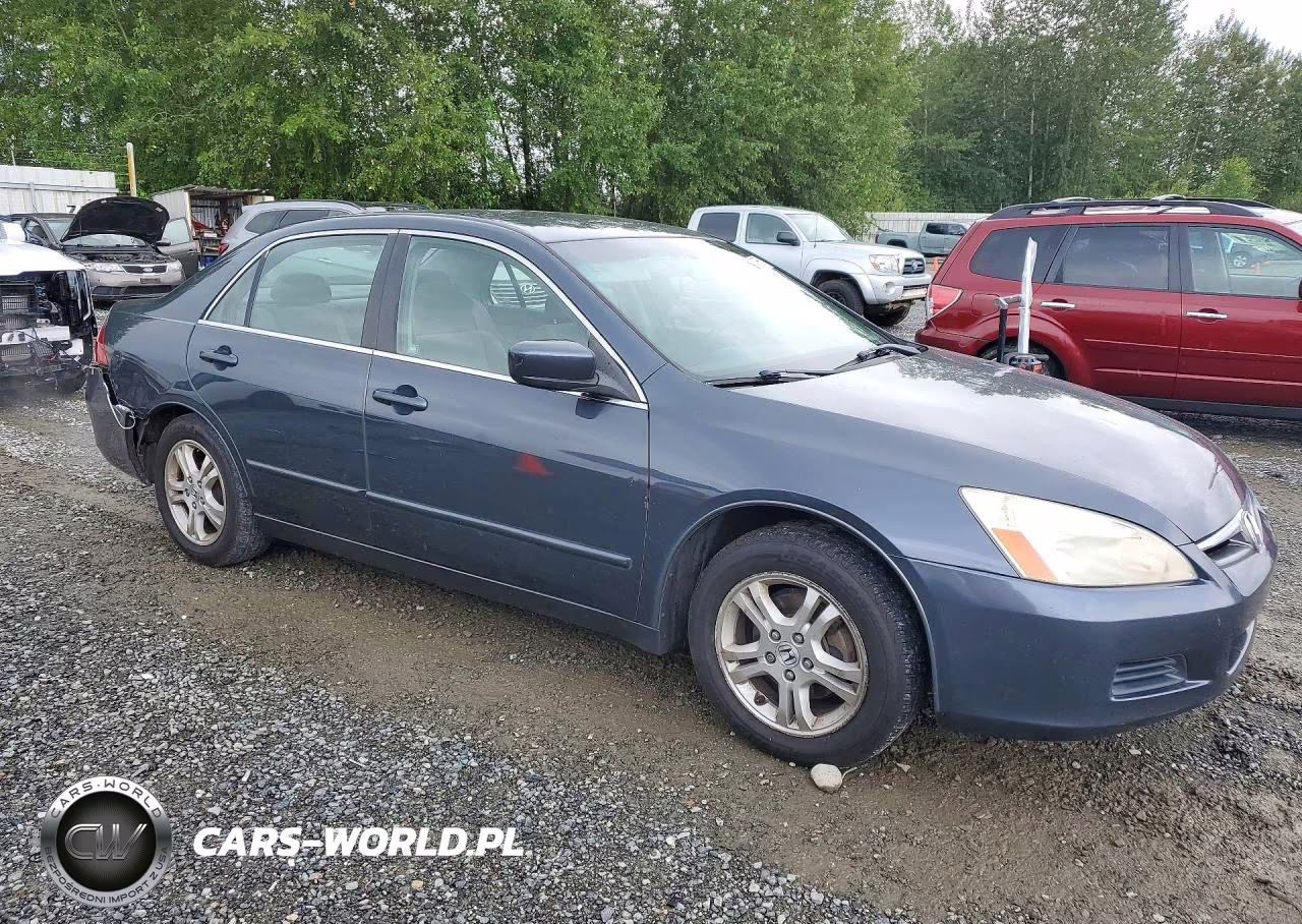 2007 Honda Accord Se VIN:JHMCM56337C013381 - 4