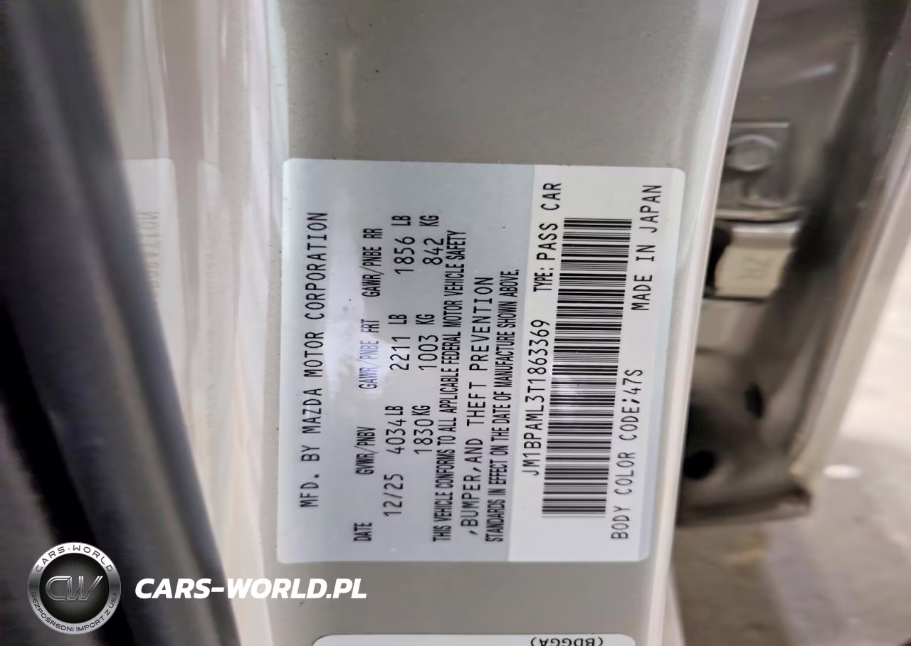 2026 Mazda 3 Premium VIN:JM1BPAML3T1863369 - 13