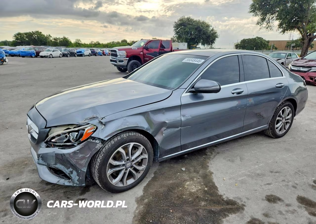 2017 Mercedes-Benz C 300 4Matic VIN:55SWF4KB0HU182437 - 1