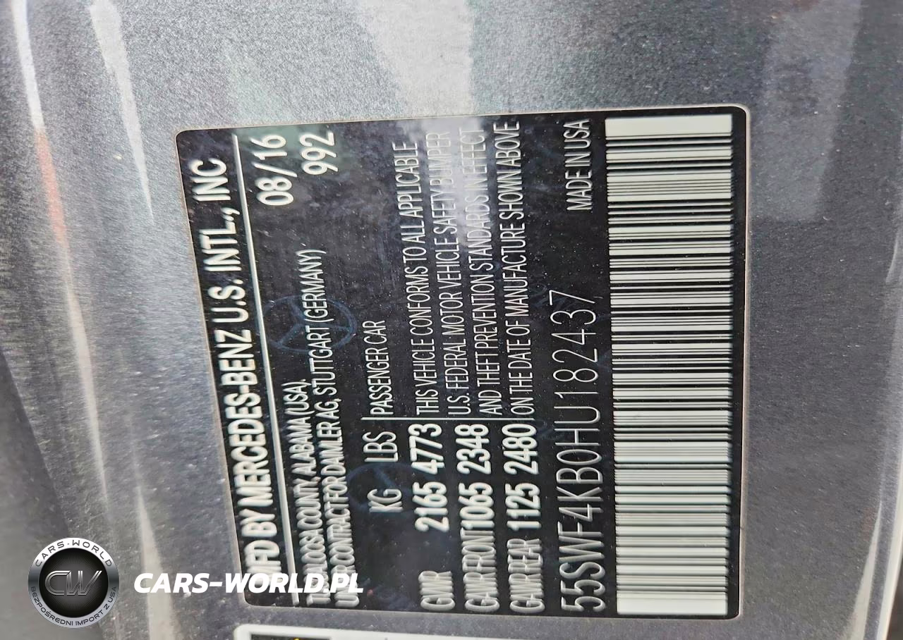 2017 Mercedes-Benz C 300 4Matic VIN:55SWF4KB0HU182437 - 12