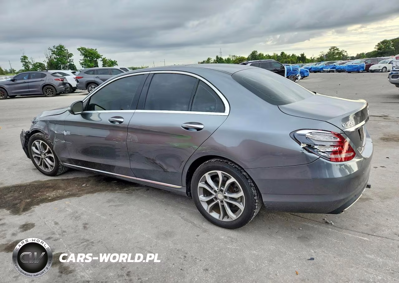 2017 Mercedes-Benz C 300 4Matic VIN:55SWF4KB0HU182437 - 2
