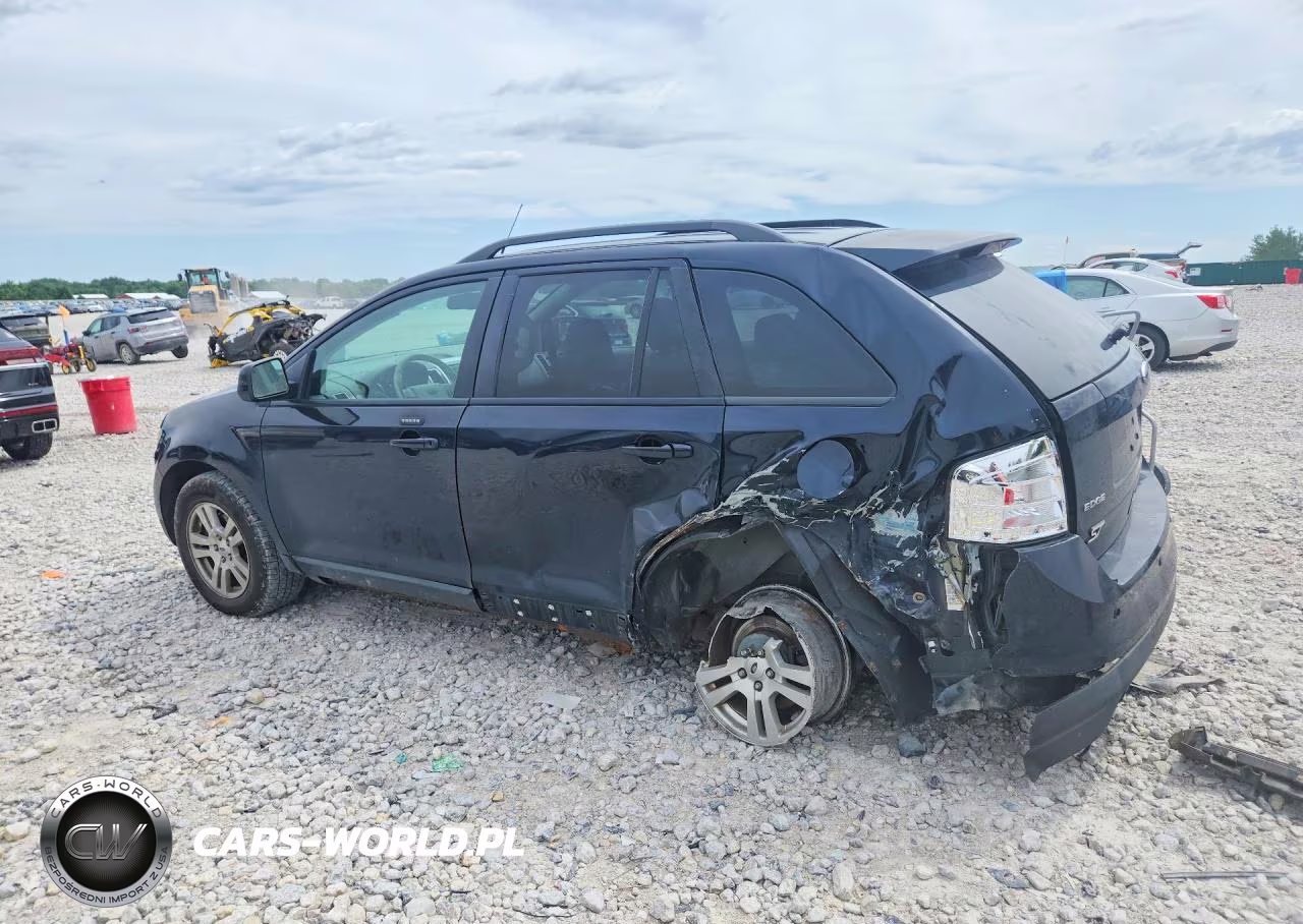 2008 Ford Edge Sel VIN:2FMDK48C58BA40002 - 2