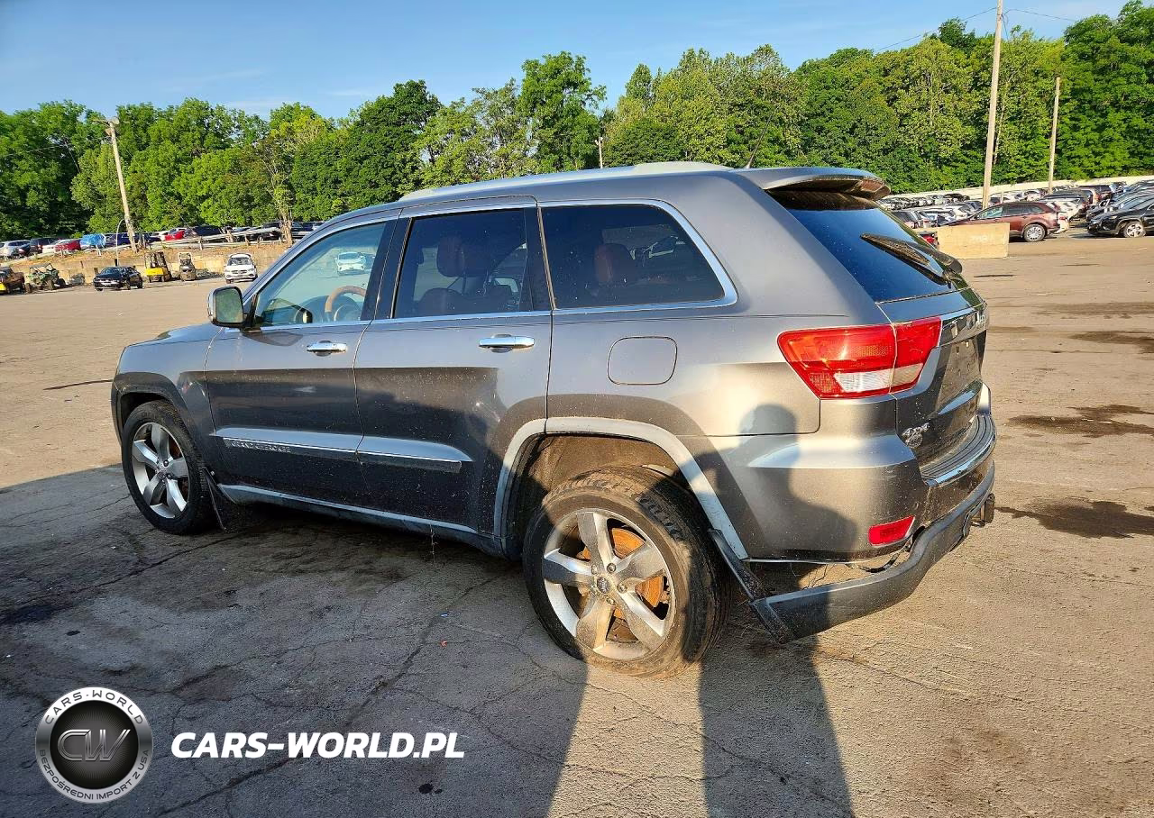 2011 Jeep Grand Cherokee Overland VIN:1J4RR6GG9BC744310 - 2