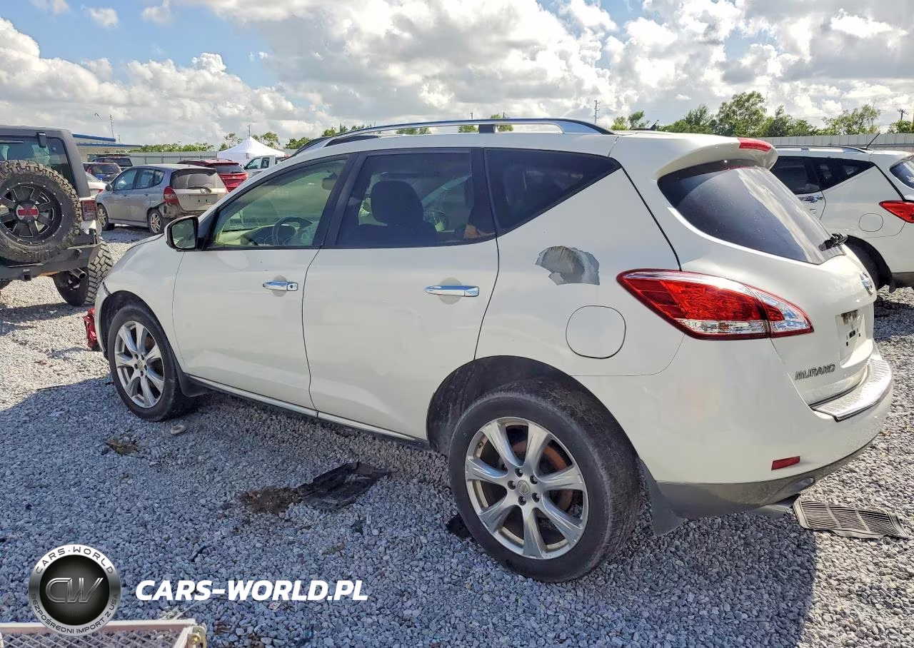 2014 Nissan Murano Le VIN:JN8AZ1MU0EW419925 - 2
