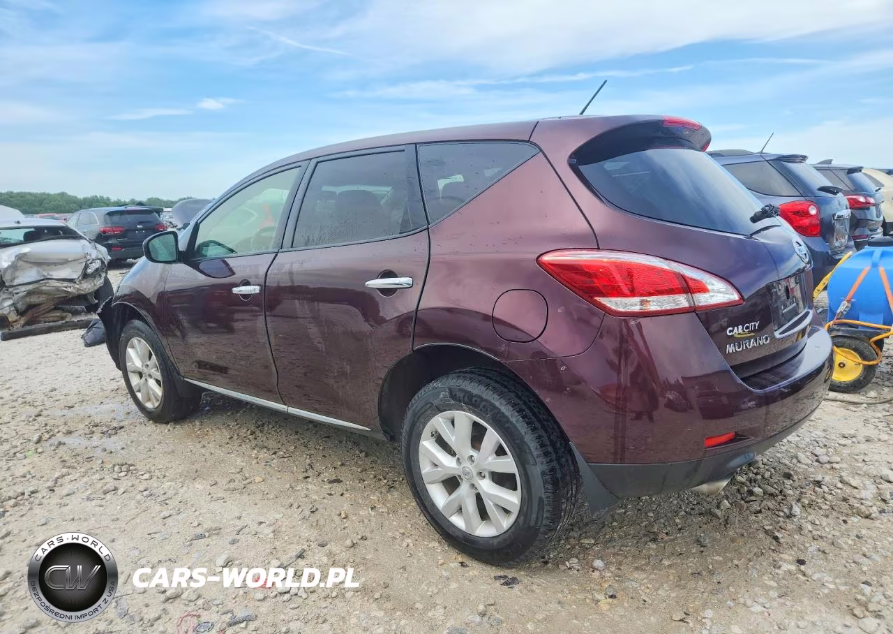 2013 Nissan Murano S VIN:JN8AZ1MW8DW312430 - 2