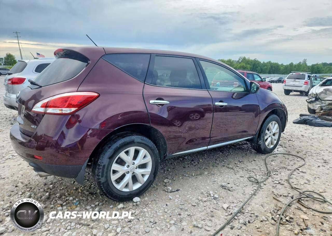 2013 Nissan Murano S VIN:JN8AZ1MW8DW312430 - 3
