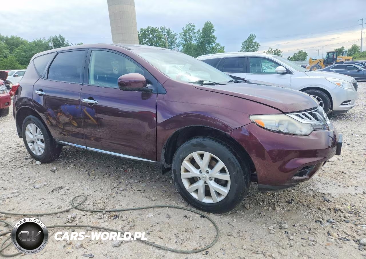 2013 Nissan Murano S VIN:JN8AZ1MW8DW312430 - 4