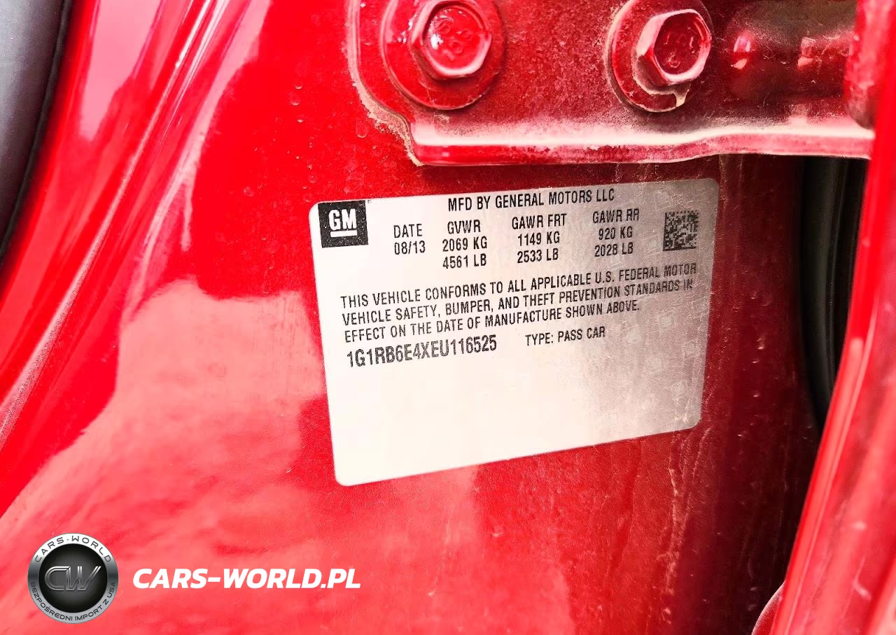 2014 Chevrolet Volt VIN:1G1RB6E4XEU116525 - 12