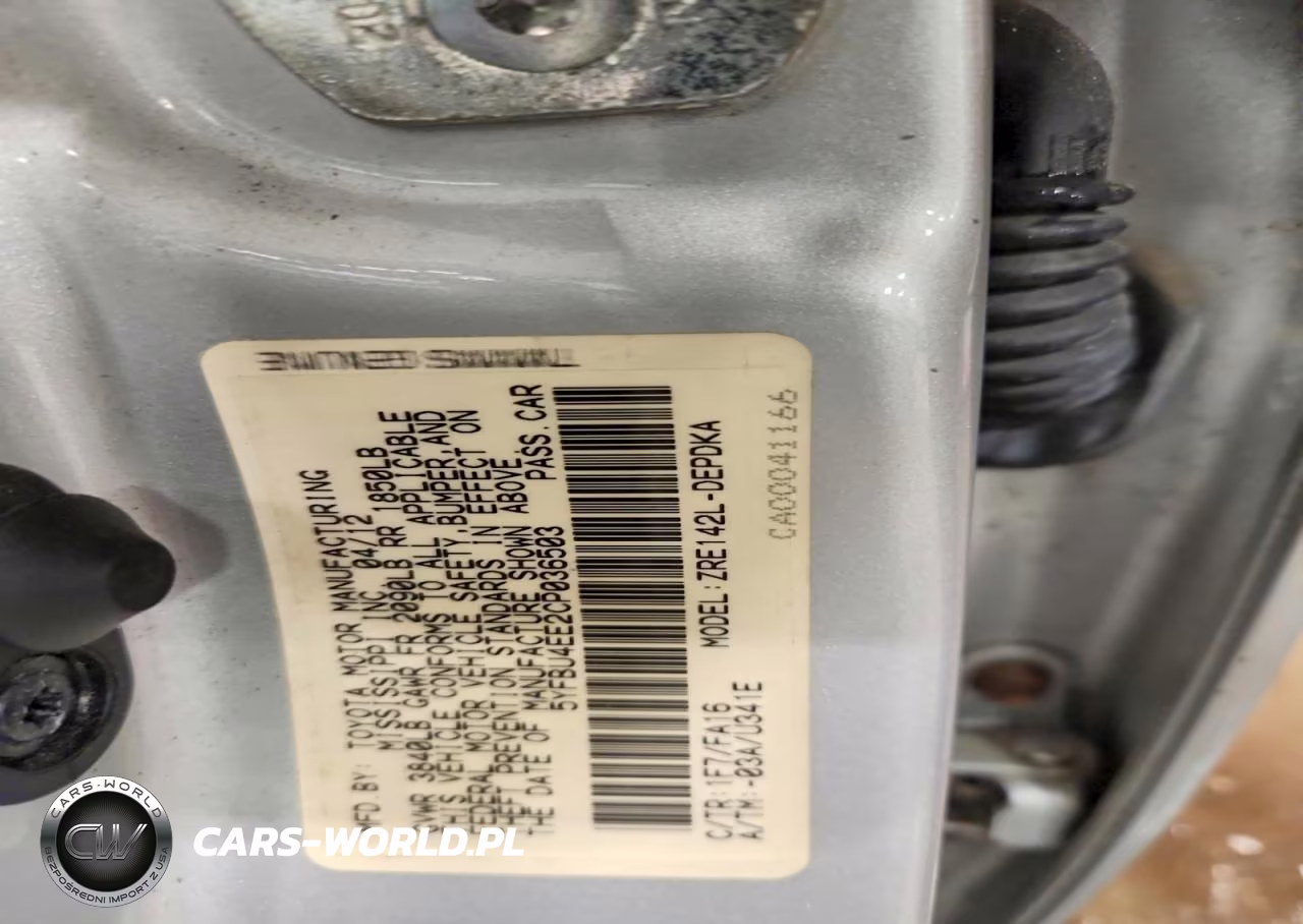 2012 Toyota Corolla L VIN:5YFBU4EE2CP036503 - 13