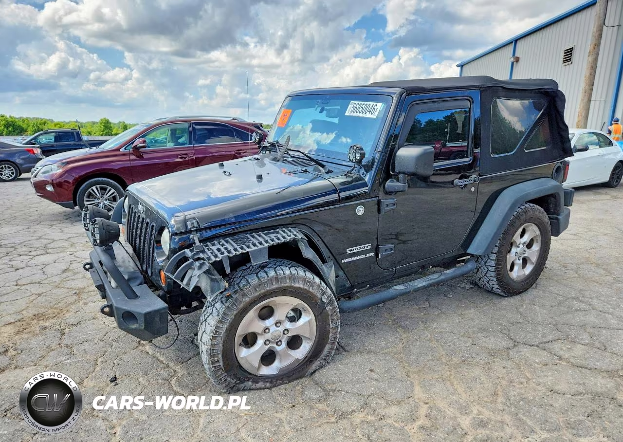 2013 Jeep Wrangler Sport VIN:1C4AJWAGXDL533459 - 1