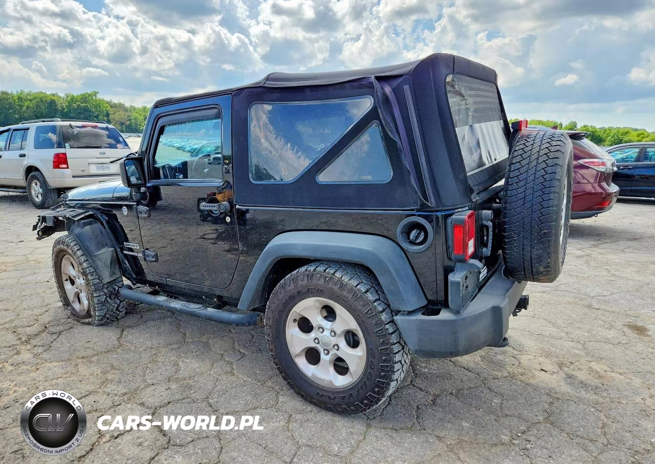 2013 Jeep Wrangler Sport VIN:1C4AJWAGXDL533459 - 2