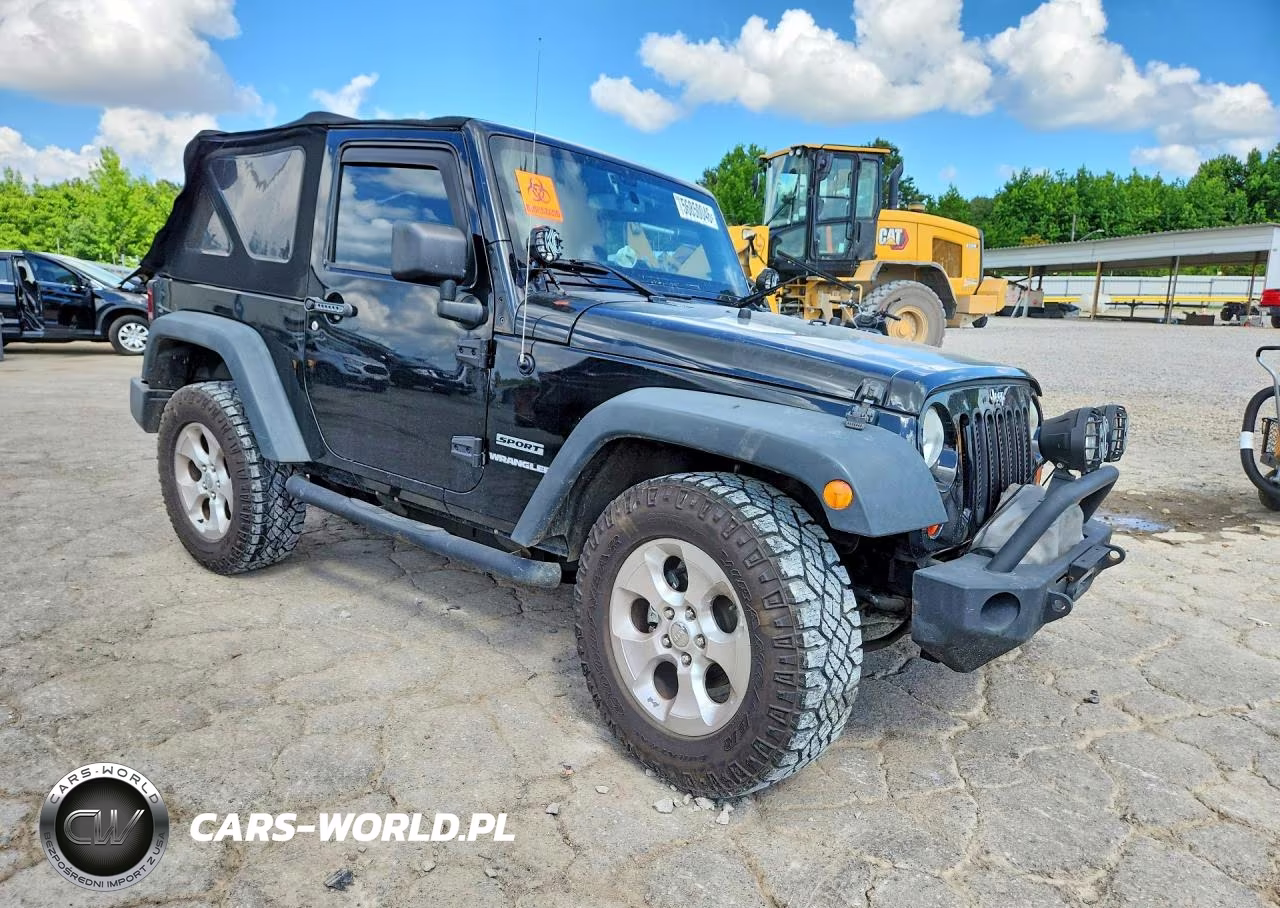 2013 Jeep Wrangler Sport VIN:1C4AJWAGXDL533459 - 4