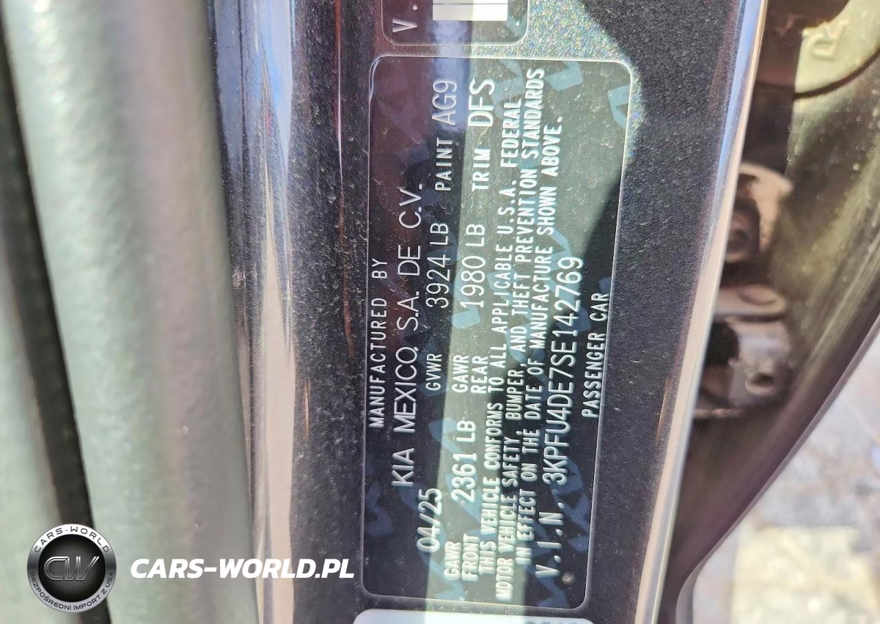 2025 Kia K4 Ex VIN:3KPFU4DE7SE142769 - 12