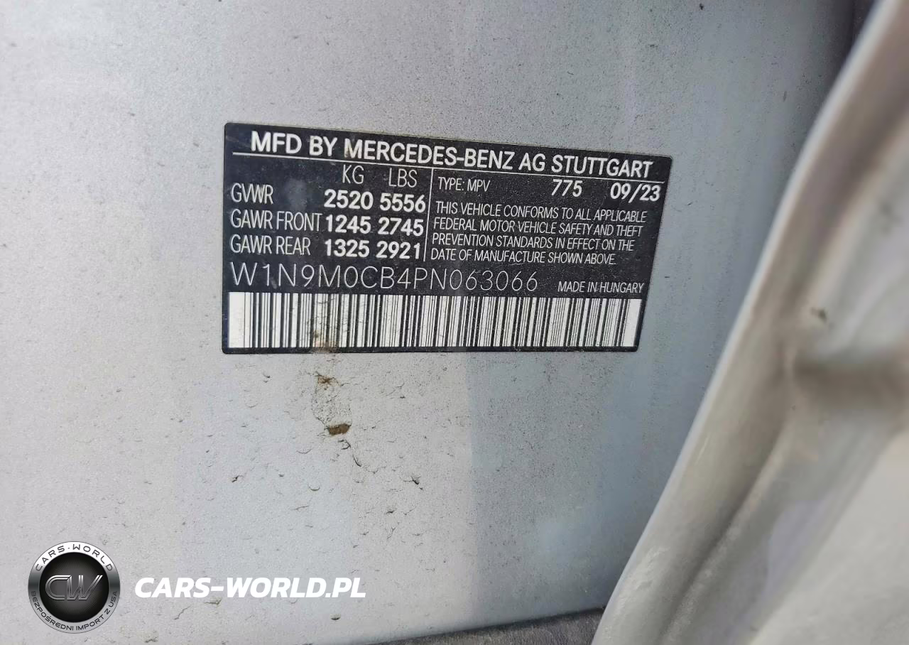 2023 Mercedes-Benz Eqb 250+ VIN:W1N9M0CB4PN063066 - 13