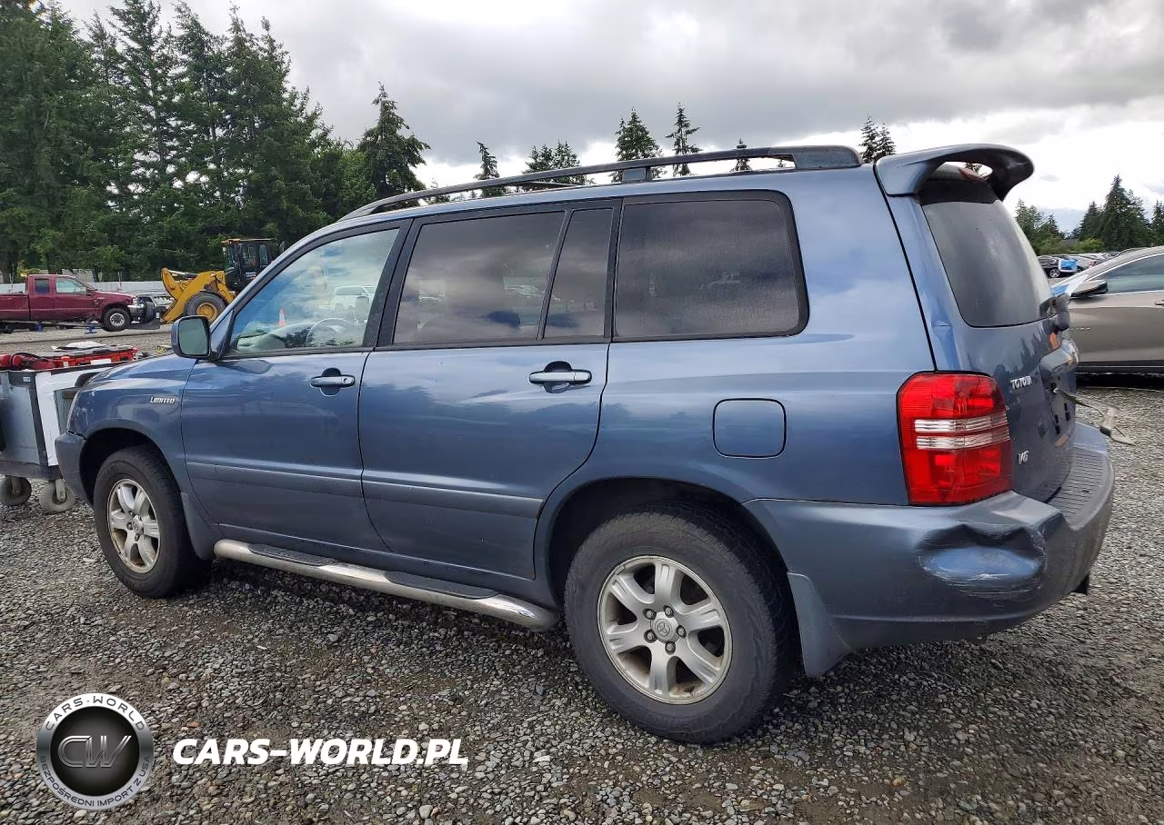 2001 Toyota Highlander Base VIN:JTEHF21A710037807 - 2
