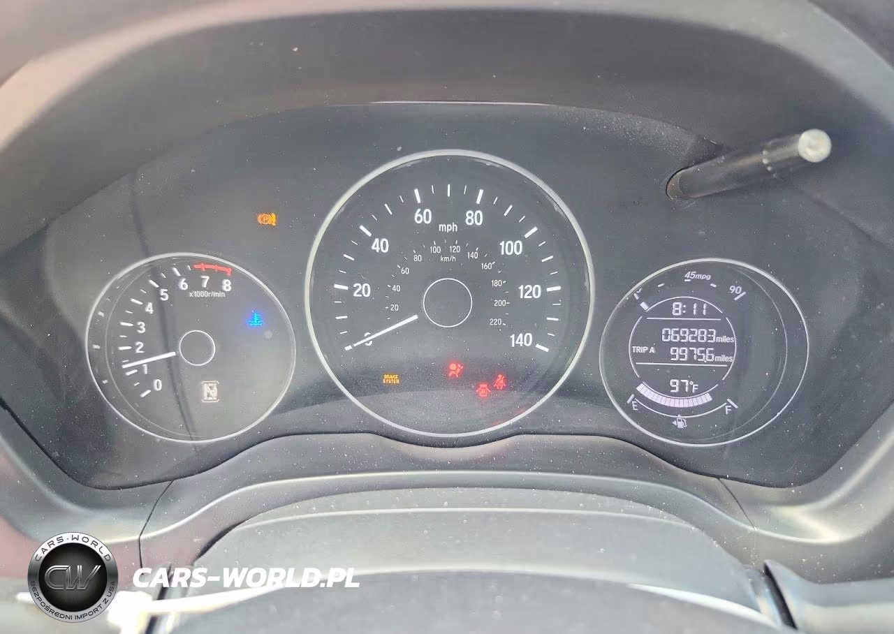 2021 Honda Hr-V Lx VIN:3CZRU5H37MM718732 - 9