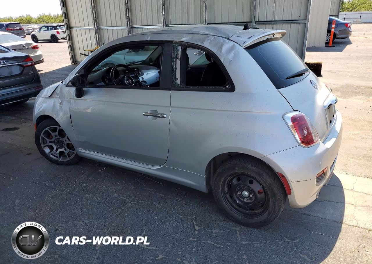 2012 Fiat 500 Sport VIN:3C3CFFBR1CT351912 - 2