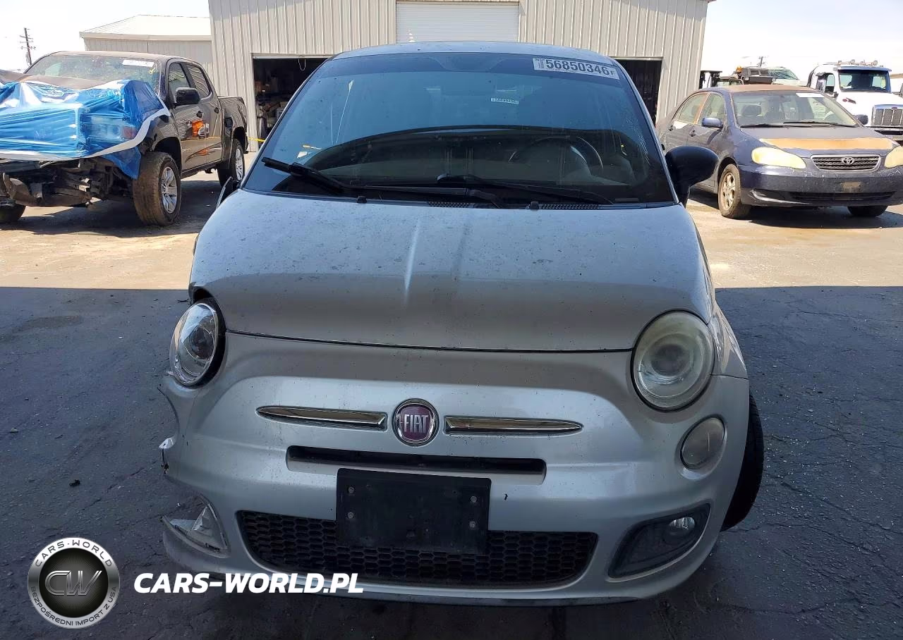 2012 Fiat 500 Sport VIN:3C3CFFBR1CT351912 - 5