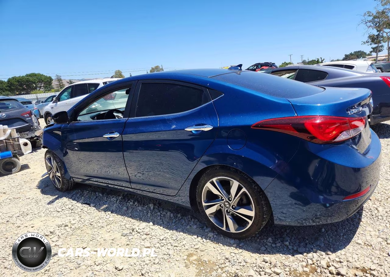 2015 Hyundai Elantra Limited VIN:KMHDH4AE3FU258456 - 2