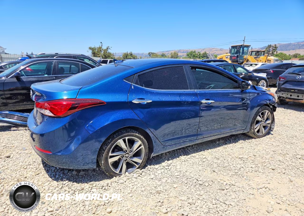 2015 Hyundai Elantra Limited VIN:KMHDH4AE3FU258456 - 3