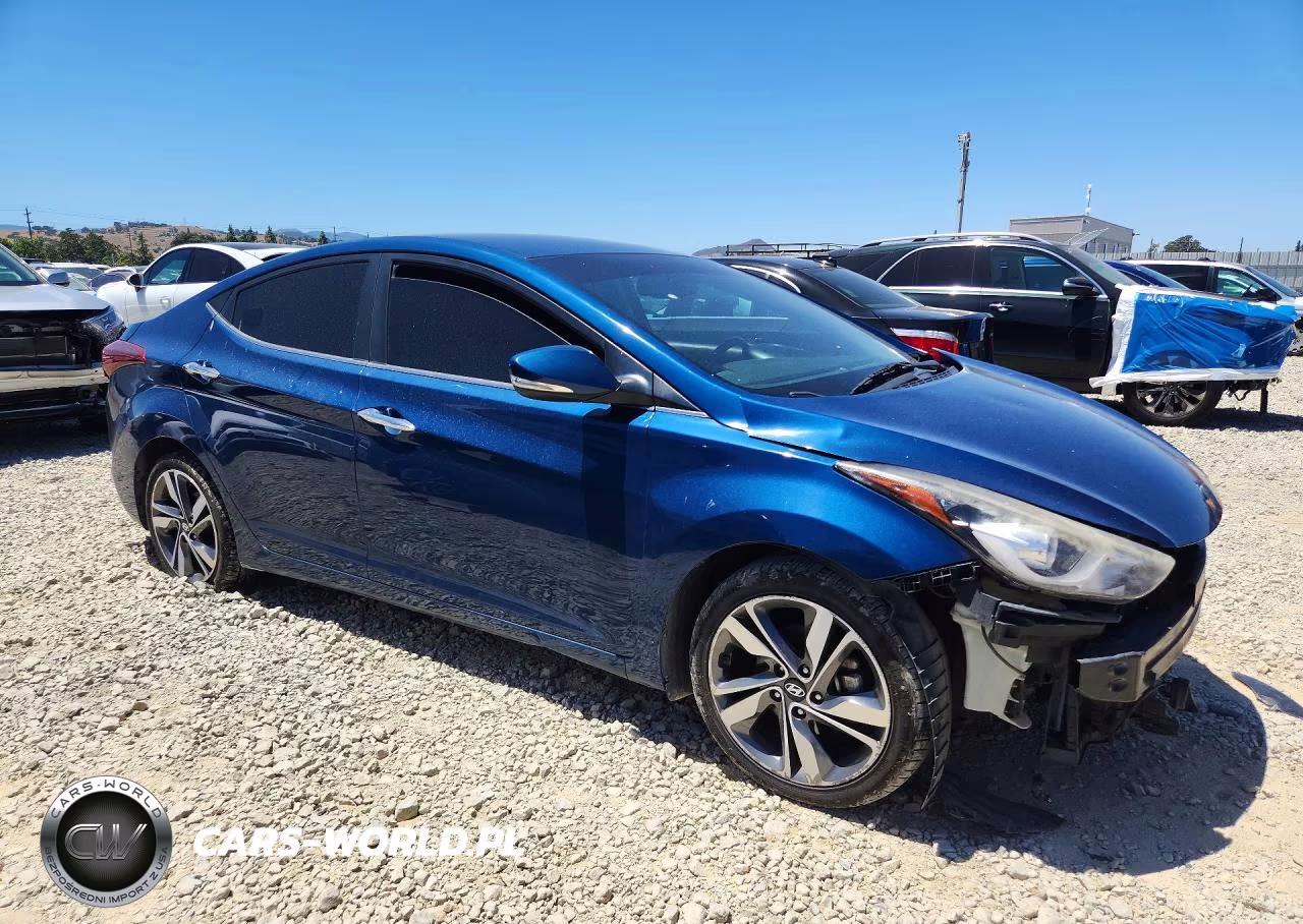 2015 Hyundai Elantra Limited VIN:KMHDH4AE3FU258456 - 4