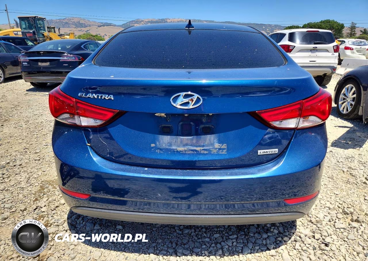 2015 Hyundai Elantra Limited VIN:KMHDH4AE3FU258456 - 6