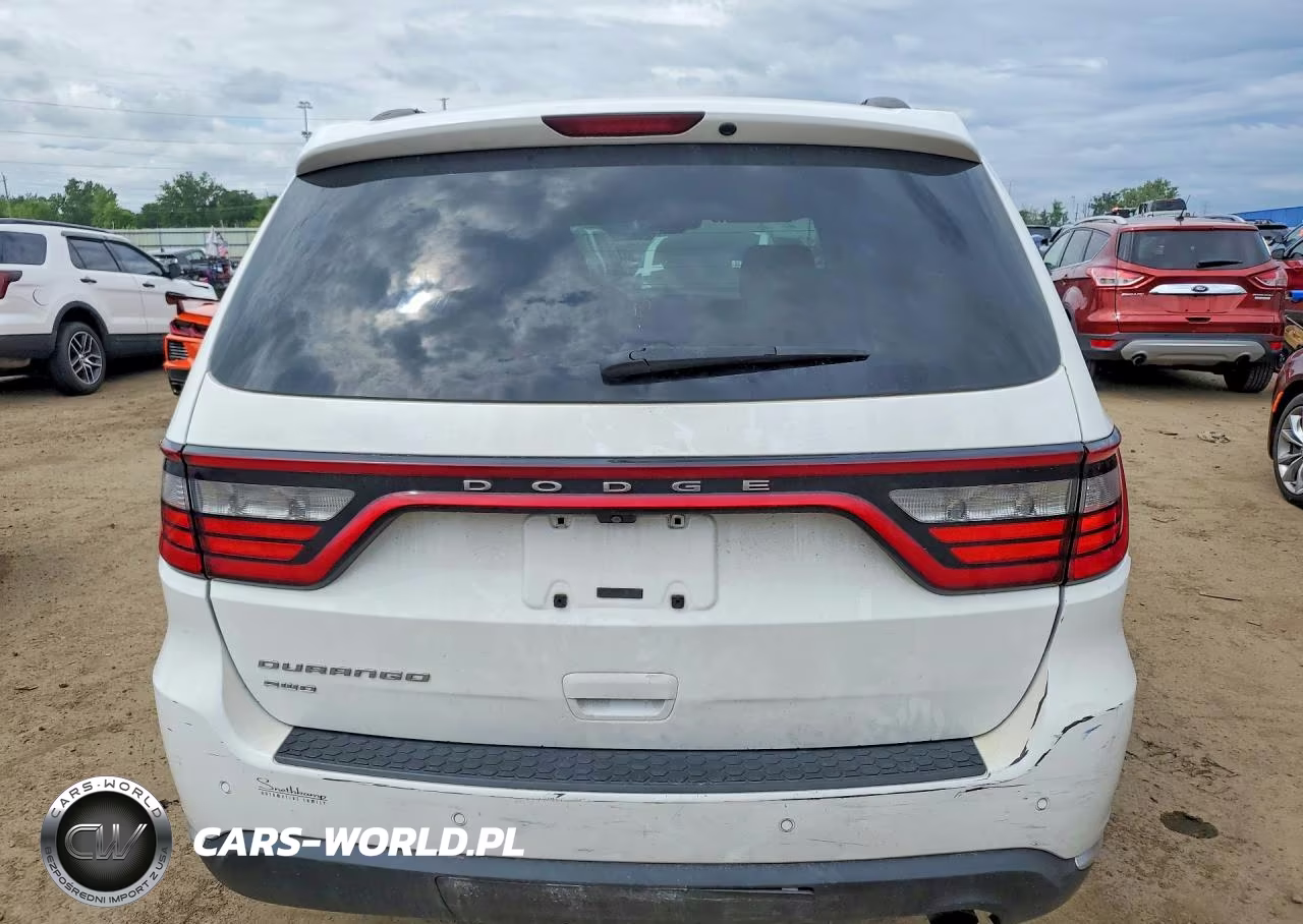 2017 Dodge Durango Sxt VIN:1C4RDJAG3HC623541 - 6