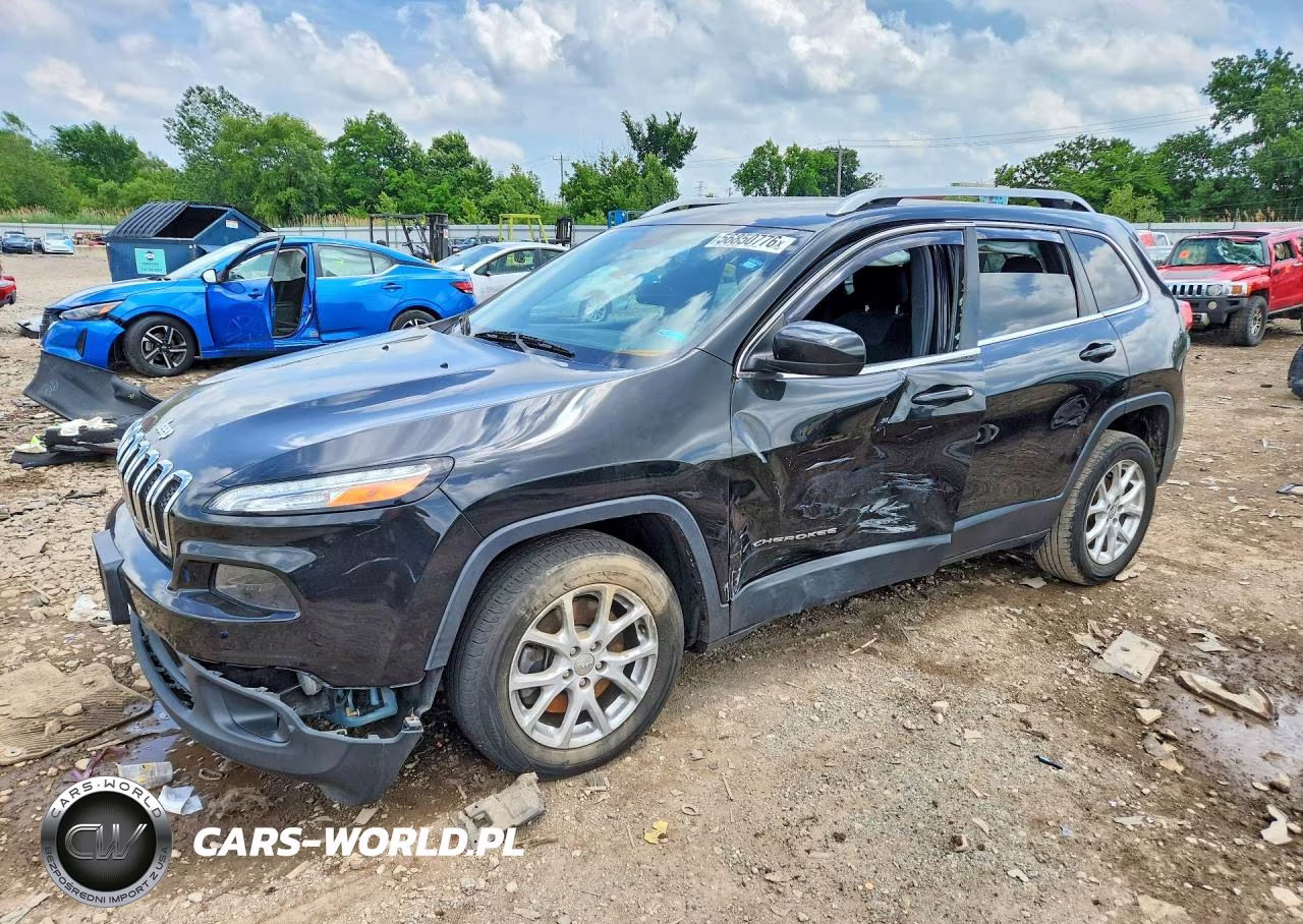 2015 Jeep Cherokee Latitude VIN:1C4PJLCB7FW721433 - 1
