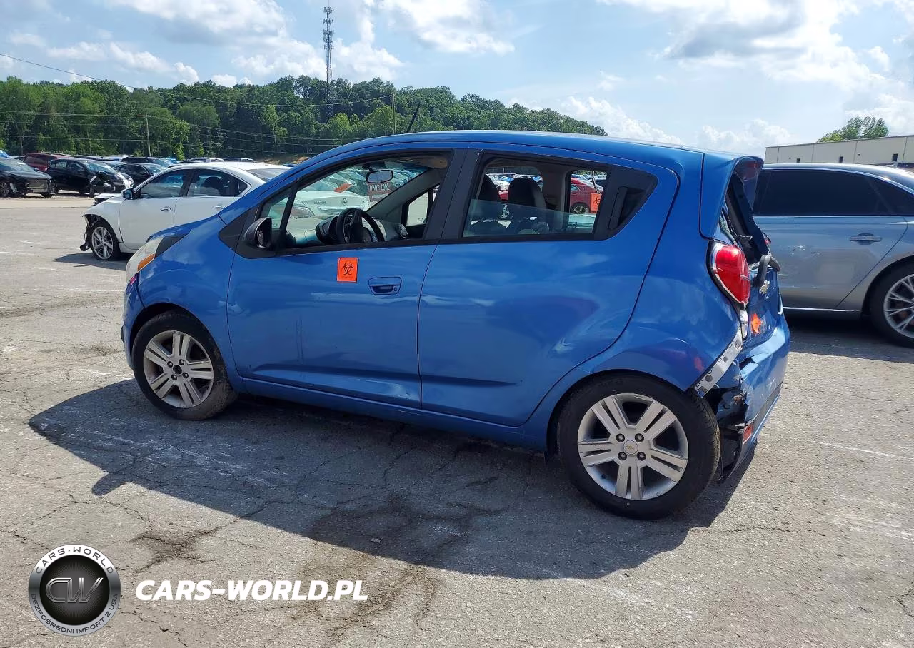 2014 Chevrolet Spark 1Lt VIN:KL8CD6S91EC415231 - 2