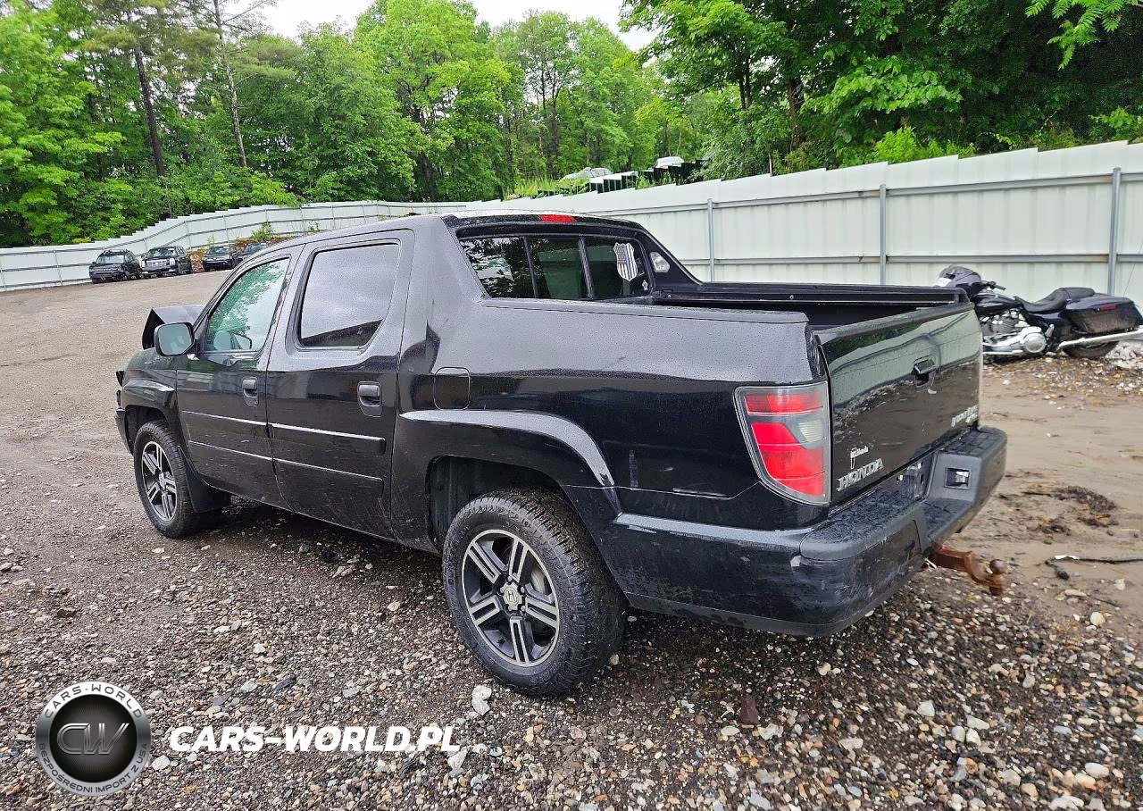 2014 Honda Ridgeline Sport VIN:5FPYK1F71EB008518 - 2