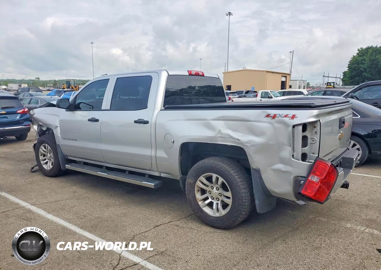 2014 Chevrolet Silverado K1500 Lt VIN:3GCUKREC0EG485794 - 2
