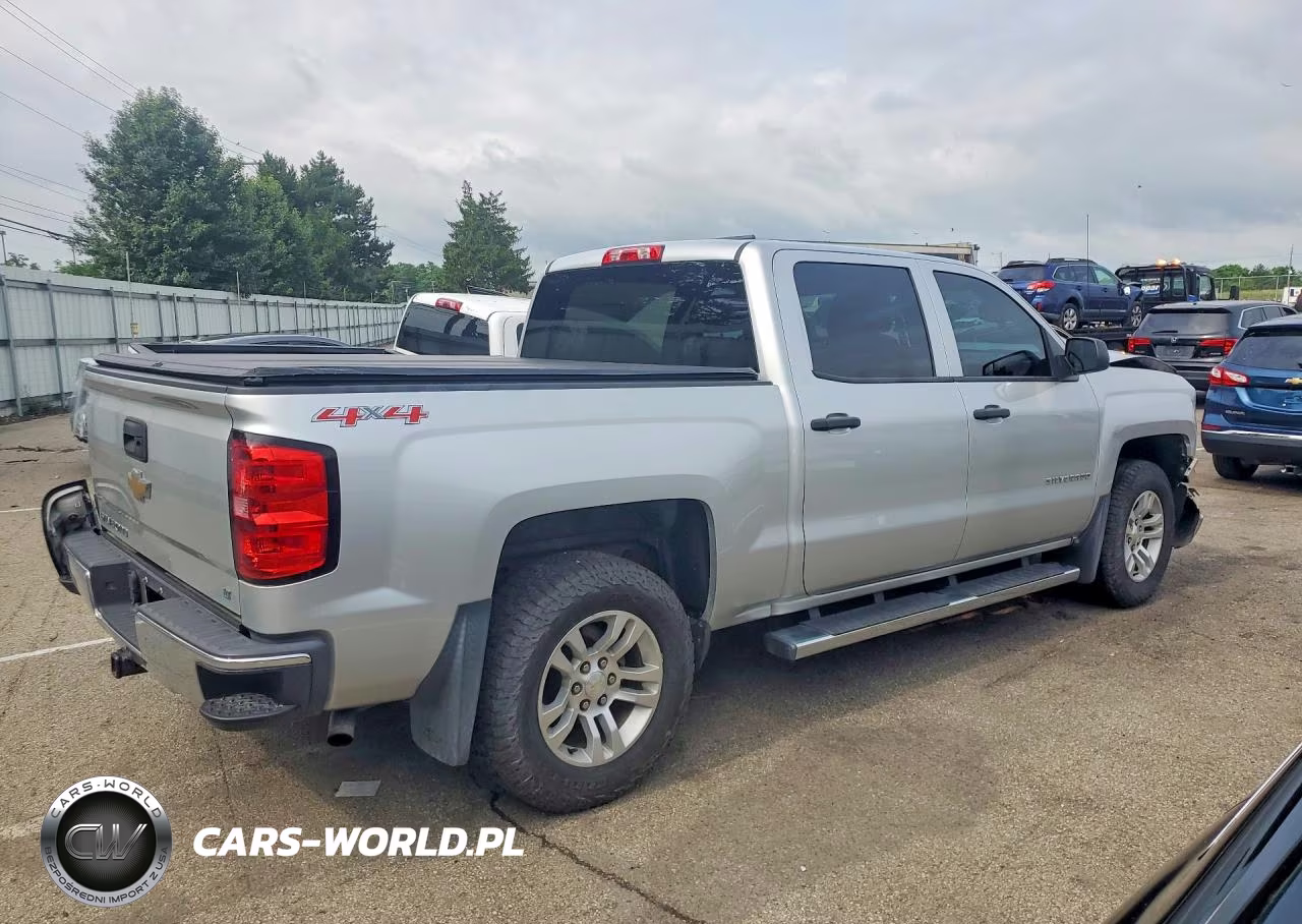 2014 Chevrolet Silverado K1500 Lt VIN:3GCUKREC0EG485794 - 3