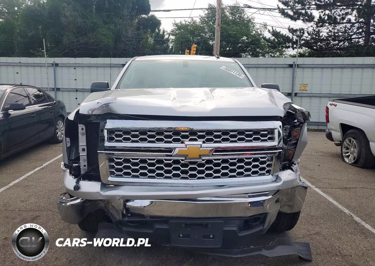 2014 Chevrolet Silverado K1500 Lt VIN:3GCUKREC0EG485794 - 5