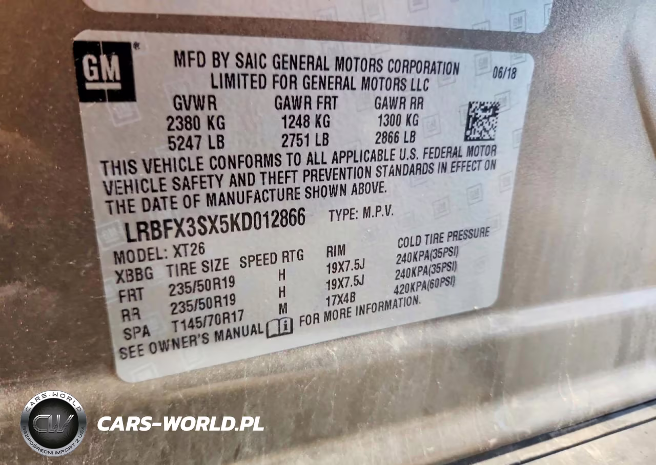 2019 Buick Envision Premium VIN:LRBFX3SX5KD012866 - 13