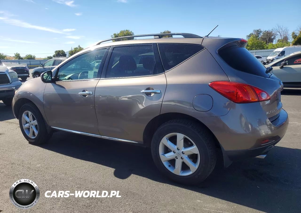 2009 Nissan Murano S VIN:JN8AZ18U99W003131 - 2