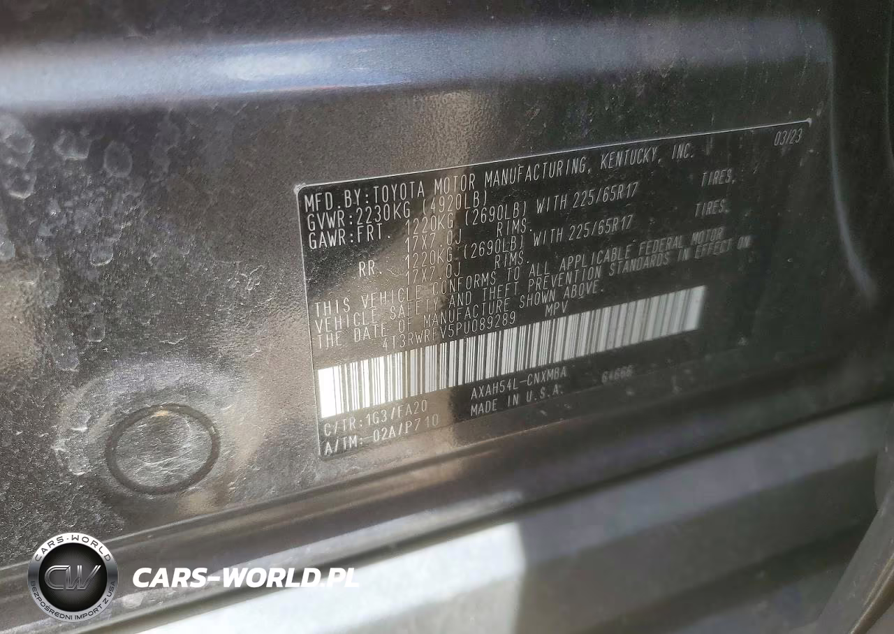 2023 Toyota Rav4 Hybrid Xle VIN:4T3RWRFV5PU089289 - 12