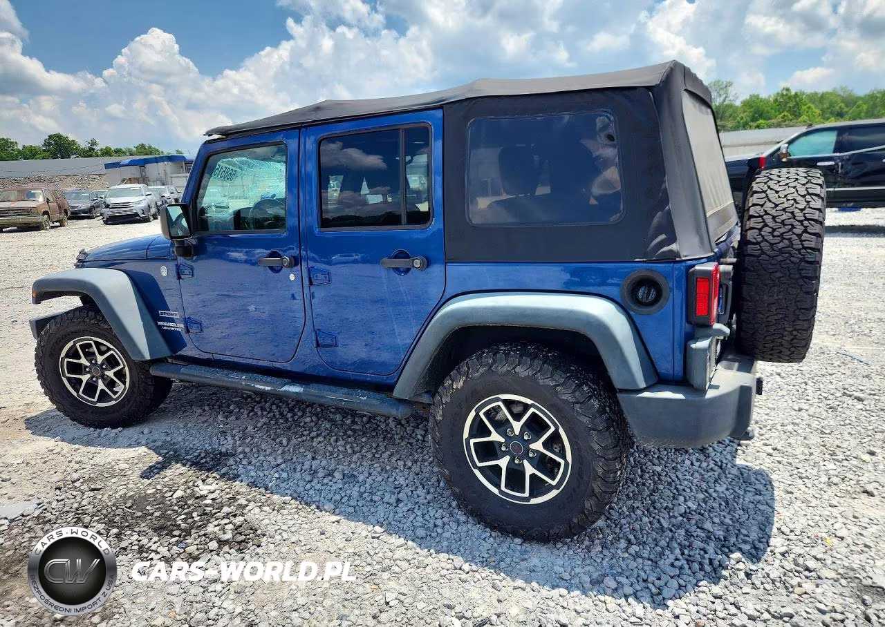 2010 Jeep Wrangler Unlimited Sport VIN:1J4BA3H1XAL184944 - 2
