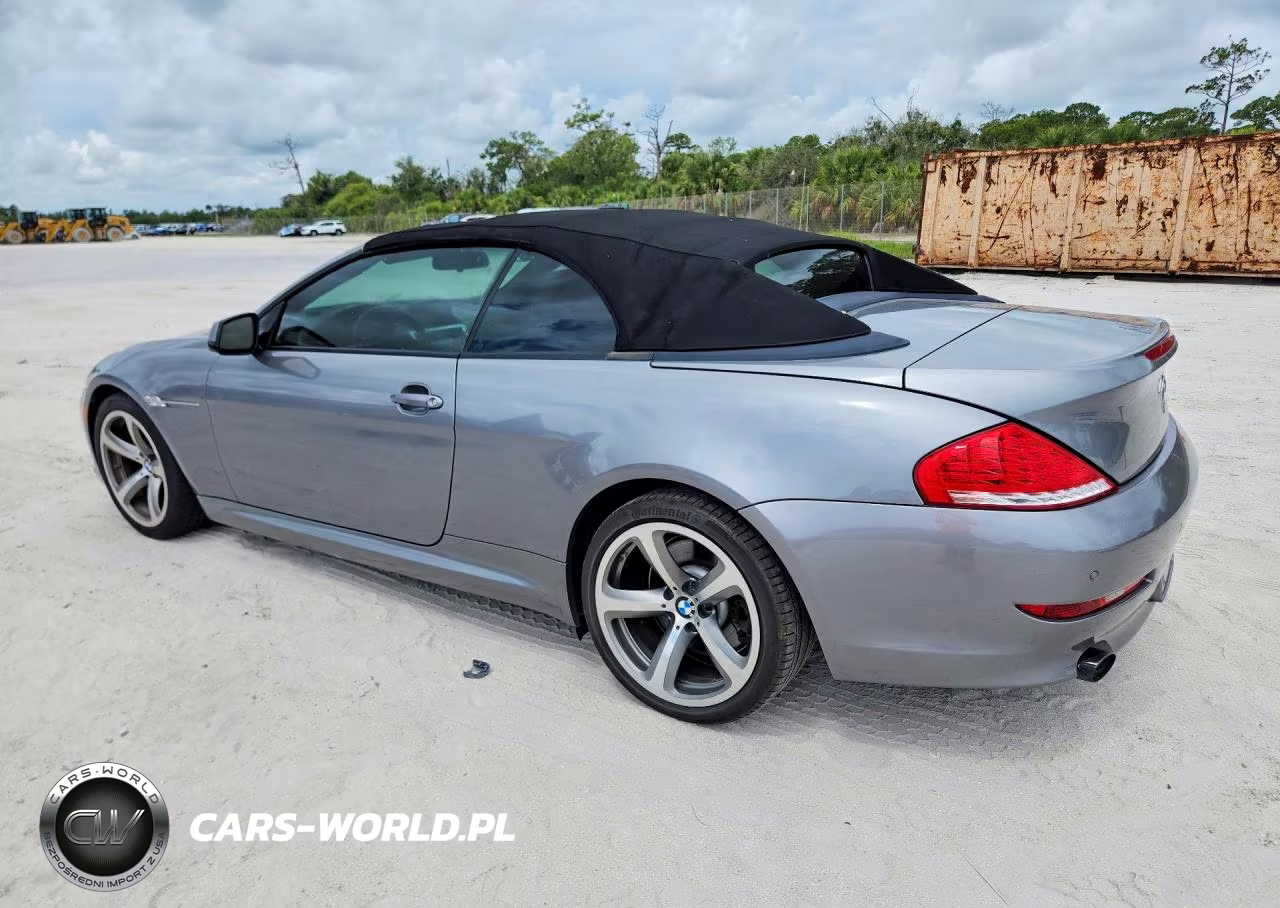 2010 BMW 650 I VIN:WBAEB5C56AC226075 - 2
