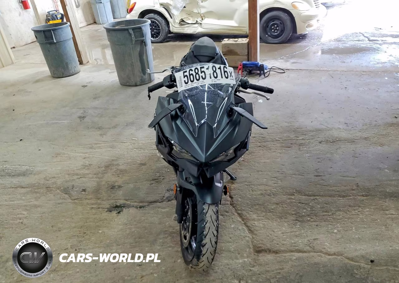 2026 Kawasaki Ex500 VIN:ML5EXGG13TDAA0038 - 2