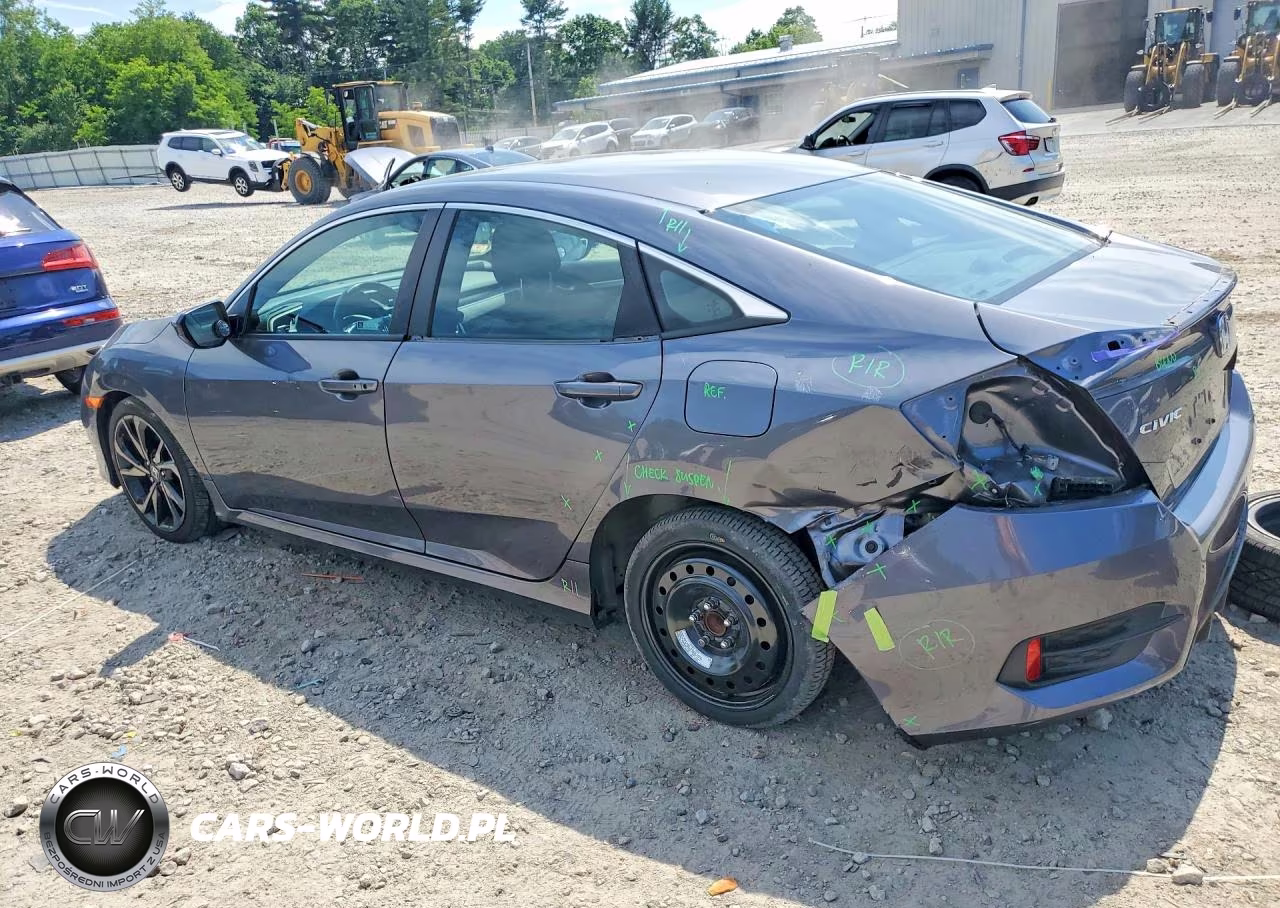 2021 Honda Civic Sport VIN:2HGFC2F86MH528929 - 2