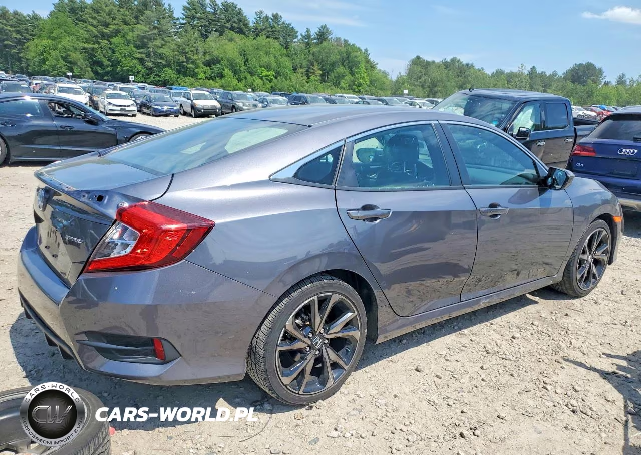 2021 Honda Civic Sport VIN:2HGFC2F86MH528929 - 3