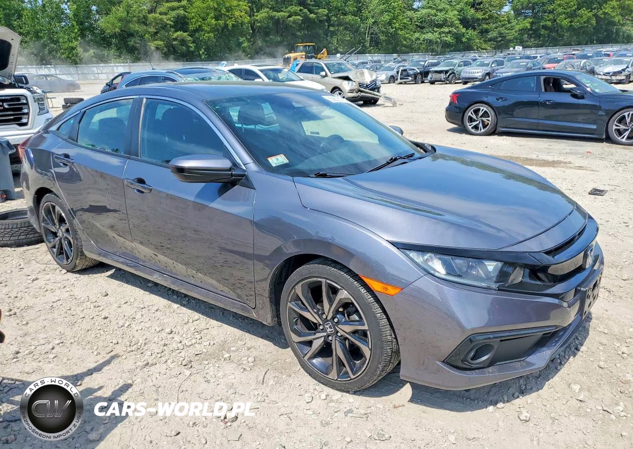 2021 Honda Civic Sport VIN:2HGFC2F86MH528929 - 4