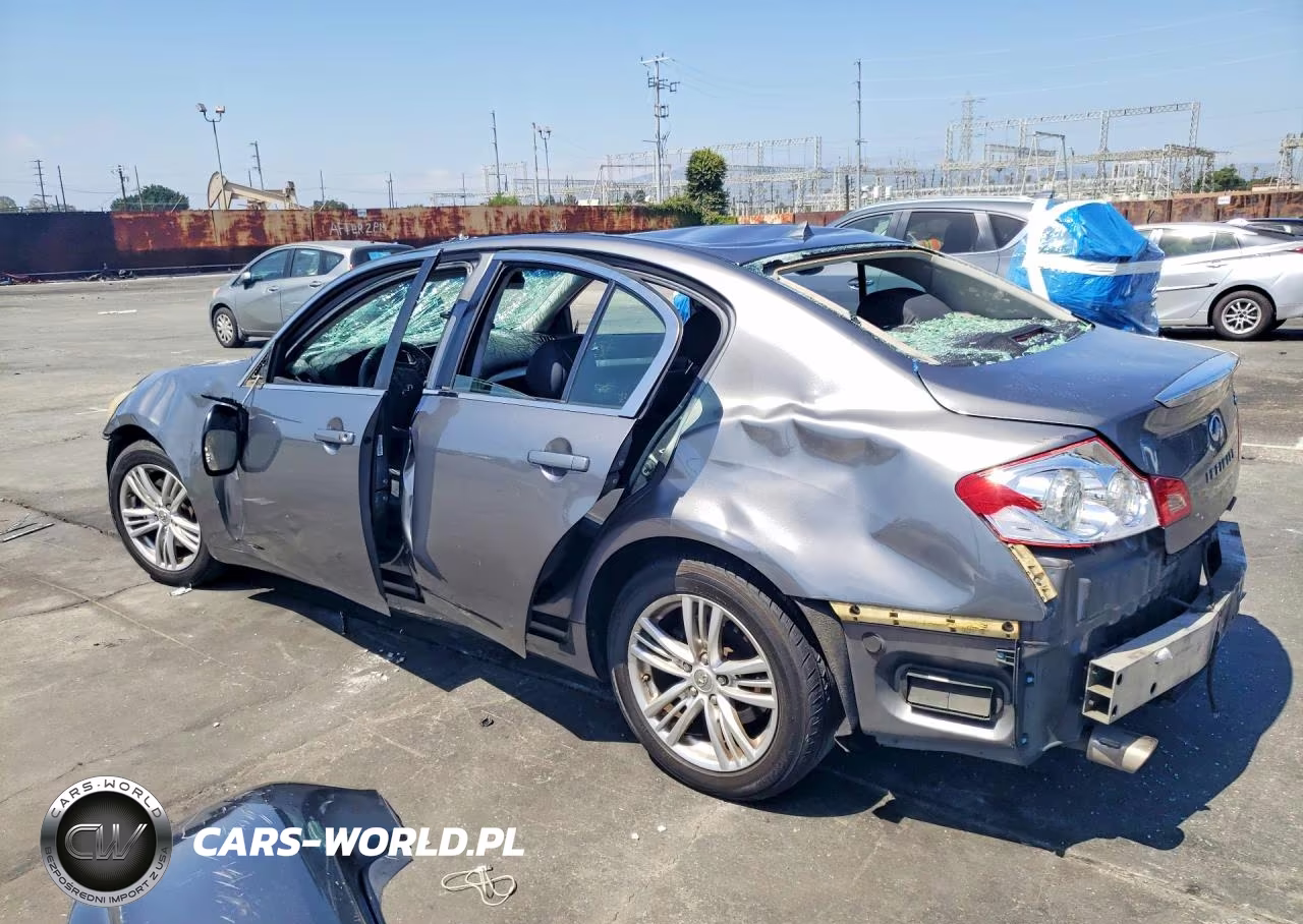 2011 Infiniti G25 Sedan Base VIN:JN1DV6AP9BM602816 - 2