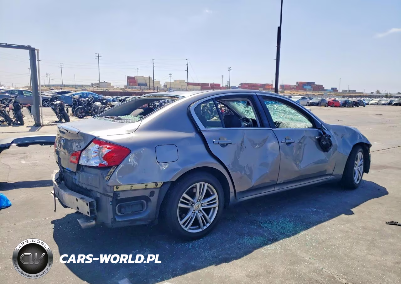 2011 Infiniti G25 Sedan Base VIN:JN1DV6AP9BM602816 - 3
