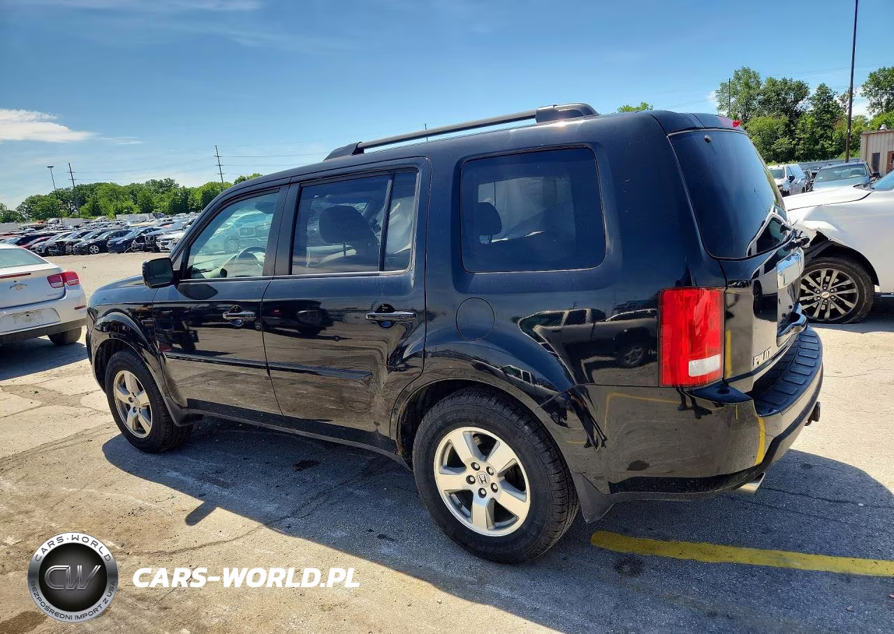 2011 Honda Pilot Exl VIN:5FNYF4H53BB086885 - 2