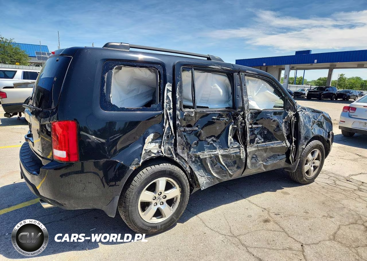 2011 Honda Pilot Exl VIN:5FNYF4H53BB086885 - 3