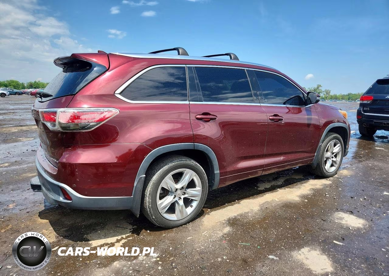2015 Toyota Highlander Limited VIN:5TDDKRFH3FS134407 - 3