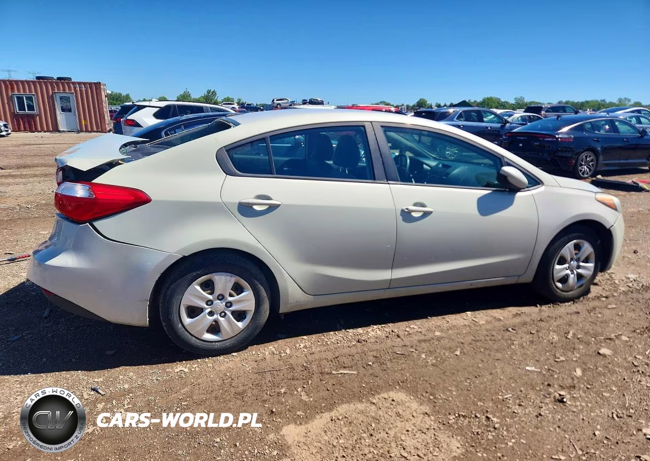2014 Kia Forte Lx VIN:KNAFK4A67E5187033 - 3