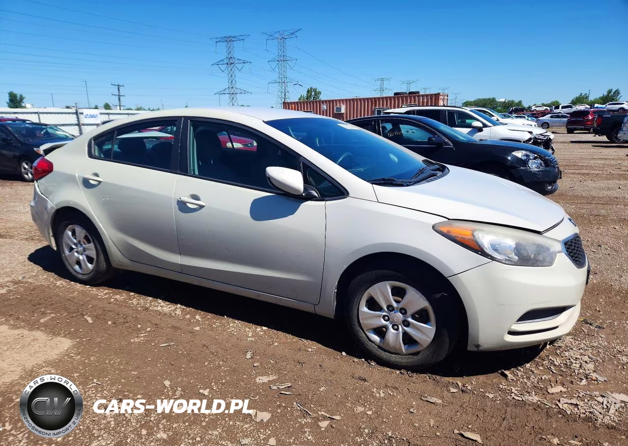 2014 Kia Forte Lx VIN:KNAFK4A67E5187033 - 4